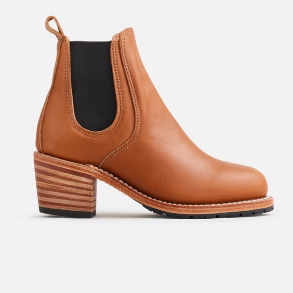 Red Wing Shoes Shoes - Red Wing Harriet Chelsea Boots – Pecan Boundary Leather Heeled Heritage Sz 7.5